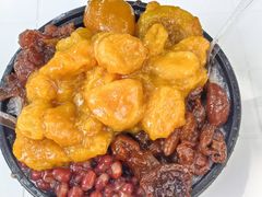 老味杏肉红豆刨冰-小胖老味刨冰
