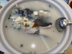 千岛湖有机鱼头浓汤-水边人家·鱼宴餐厅·淳鱼馆(千岛湖店)