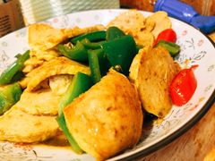 甜椒炒蛋卷-聪辉同安老美食饭店(大元路店)