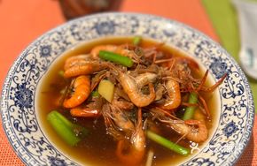 Bamboo Shoot and River Shrimp Stir-fry