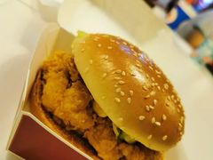 双层星级厚作和牛堡餐-肯德基(西单商场店)