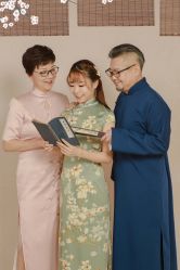 -时光纪亲子全家福照相馆(静安店母女写真父母纪念照)