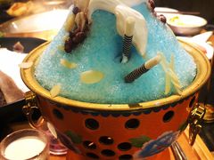 海洋蓝柑雪花冰-井格重庆火锅(西直门凯德Mall店)