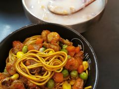 秘制小龙虾拌面-贡梅老面馆·蟹粉面·无锡特色小吃(南长街主推店)