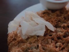 酸萝卜片-建国蚵煎蚵面