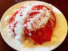 糖拌西红柿-玫瑰红烤羊排(北新桥三条店)