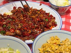 香醋炒土鸡蛋-荆九爷爆炒桥头三嫩(浙大店)