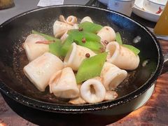 啫啫鱿鱼煲-小炳胜(卓悦中心店)