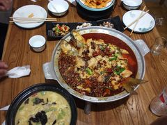 -东来菜馆•手抓海鲜家常菜•海鲜锅贴(鸽子窝店)