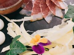 三年金钱火腿配大理手撕乳扇-泓0871臻选云南菜·味庄