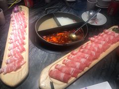 -热火朝天鲜切牛肉火锅(南强街巷店)