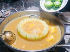 禄婶自制苦瓜墨鱼滑-禄婶鸡煲·打边炉
