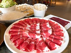冻切羔羊后腿肉-清真·鸦儿李记·涮肉(和平里店)