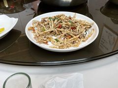 干炸茶树菇-老四川平头酸菜鱼(衙前店)