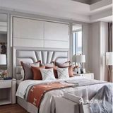 橙色与黄铜，彰显当代女性的艺术影响力｜HID赫尔贝纳设计