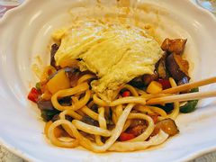 茄子肉丁鸡蛋拌面-文三里屯面馆(三里屯店)