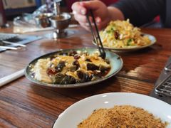 凉拌白菜心-柿子树炭烤羊腿(金台路店)