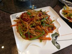 鱼香肉丝-一盏明灯全素斋(殊像寺店)