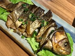 蒜香罗非鱼-胖老汉椒麻鸡清真新疆菜(西御街店)