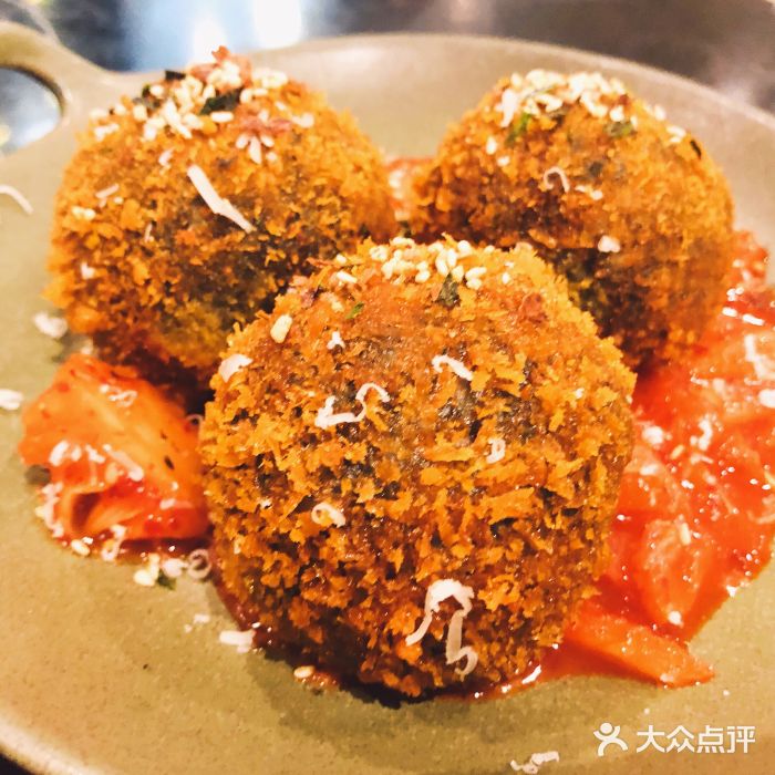 KCOOKING概念韩餐(世茂52+店)墨鱼芝士饭团图片