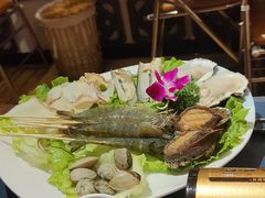 -邹开喜·小海鲜醉鸡煲·潮汕鲜切牛肉店(襄阳北路店)