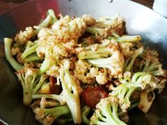 干锅有机菜花-永红源啤酒·烧烤·海鲜·大排档(青特城店)