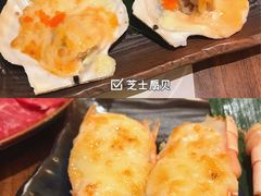 芝士焗扇贝-大渔铁板烧(东城店)