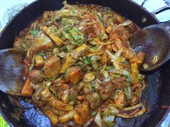 铁板鱿鱼炒鸡肉-槿Story·韩国料理(望京韩国美食城店)