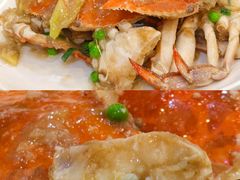 葱姜梭子蟹-碧海银沙海鲜餐厅(恒大海上威尼斯店)