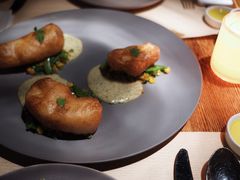 炸脆皮鳕鱼配慢煮鸡蛋风味酱-Mercato莫卡多露台餐厅与酒吧(K11店)