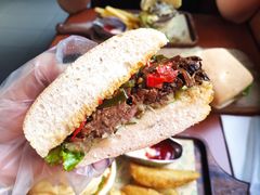 墨西哥风味牛小排配夏巴塔-魏斯理汉堡(西安沣东吾悦店)