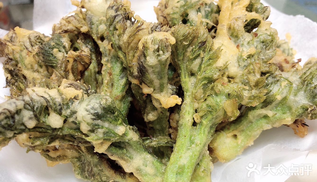 炸刺嫩芽,野菜也能做成天妇罗!