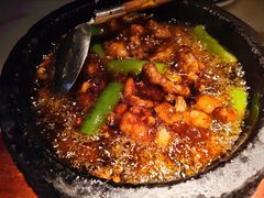 石锅杭椒牛蛙-桂满陇-西湖船宴(西单大悦城店)