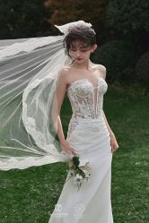 -桃子造型婚纱礼服(凤起广场店)