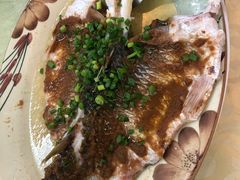 咸泥虾蒸鲚鱼-腰记饭店(龙源路店)