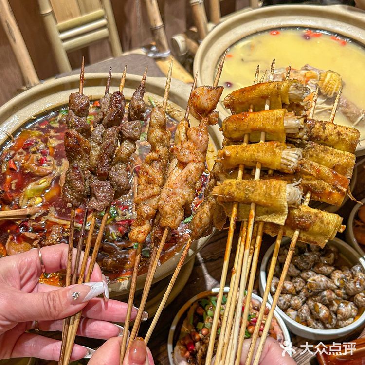 就在天津!烟火气十足的围炉烤串!还有夜宵