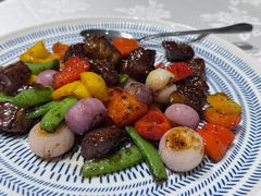 彩椒牛肉粒-香雪海饭店中餐厅(人民桥店)