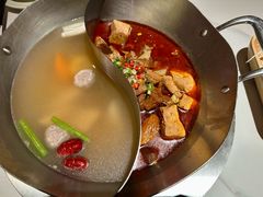 招牌牛腩鸳鸯锅-左庭右院鲜牛肉火锅(七宝领展广场店)