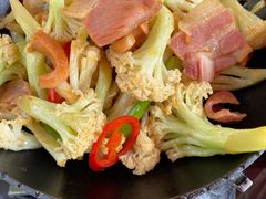 干锅有机花菜-荷风细雨·中国茶宴(碧云店)