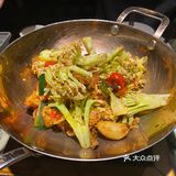 「干锅有机花菜」这个好吃