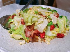干锅手撕牛心菜-望湘园·湖南菜(宏伊店)