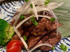 微烤鸡肝（盐麻油）-九州酒场ひこぞう(1号店)