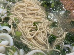 青咸菜目鱼汤面-老地方面馆(思南路店)