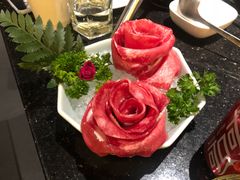 玫瑰雪花牛舌-捞王猪肚鸡火锅(财富中心店)
