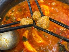 肉圆子-笔记安顺夺夺粉火锅