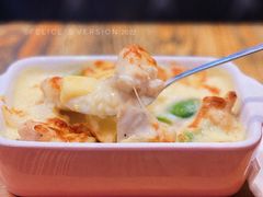 芝士香芒鸡焗饭-Season施莀·牛扒·意粉·饭·足球主题餐吧