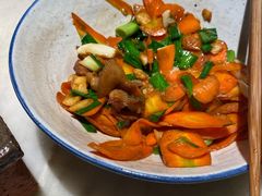 土胡萝卜炒肉-农耕记·湖南土菜(海上世界店)