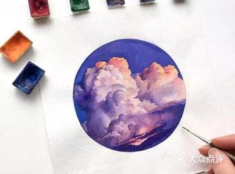 超唯美水彩风景，画面美的窒息！