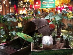 大堂-老滇山寨•云南特色菜•地方菜•民族风情歌舞表演(金碧店)