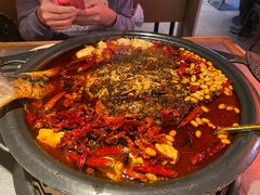 重庆豆花烤鱼-探鱼·鲜青椒爽麻烤鱼(广州花都来又来店)